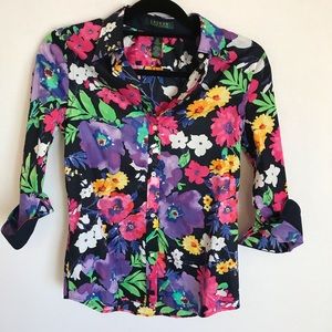 Lauren Ralph Lauren button down shirt.